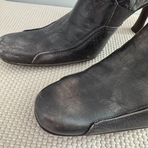 Materia Prima by Geofreddo Fatini Distressed Leather Shoe - Picture 15 of 16